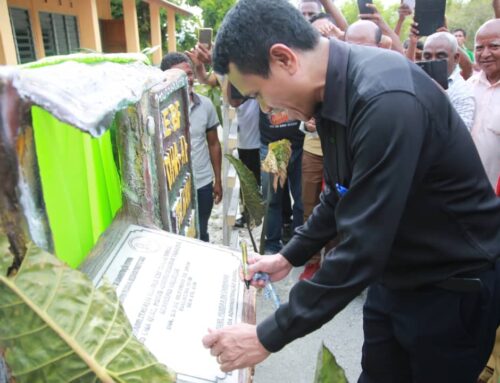 Inauguração da Escola Básica Filial Tiha Aitahan